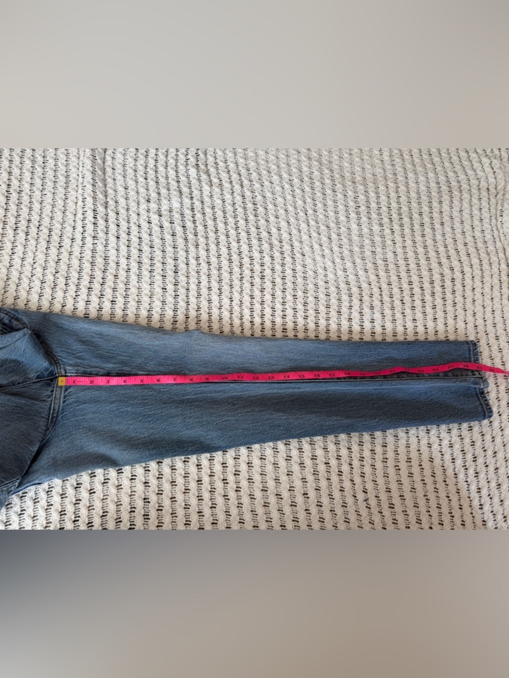 MADEWELL EUC The Perfect Vintage Classic High-Rise Denim Jeans Women’s Size 26 - Picture 14 of 14